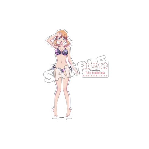 『女神のカフェテラス』描き下ろしアクリルフィギュアM 月島流星(水着)